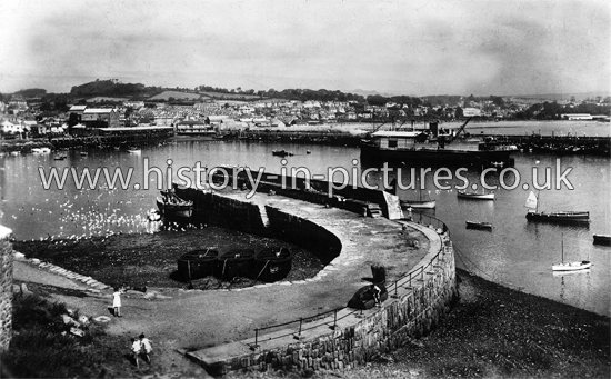 The Harbour, Newlyn, Corwnall. c.1930's